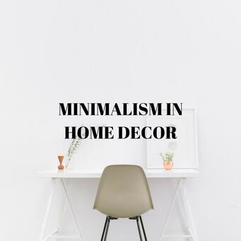 Minimalism in home decor